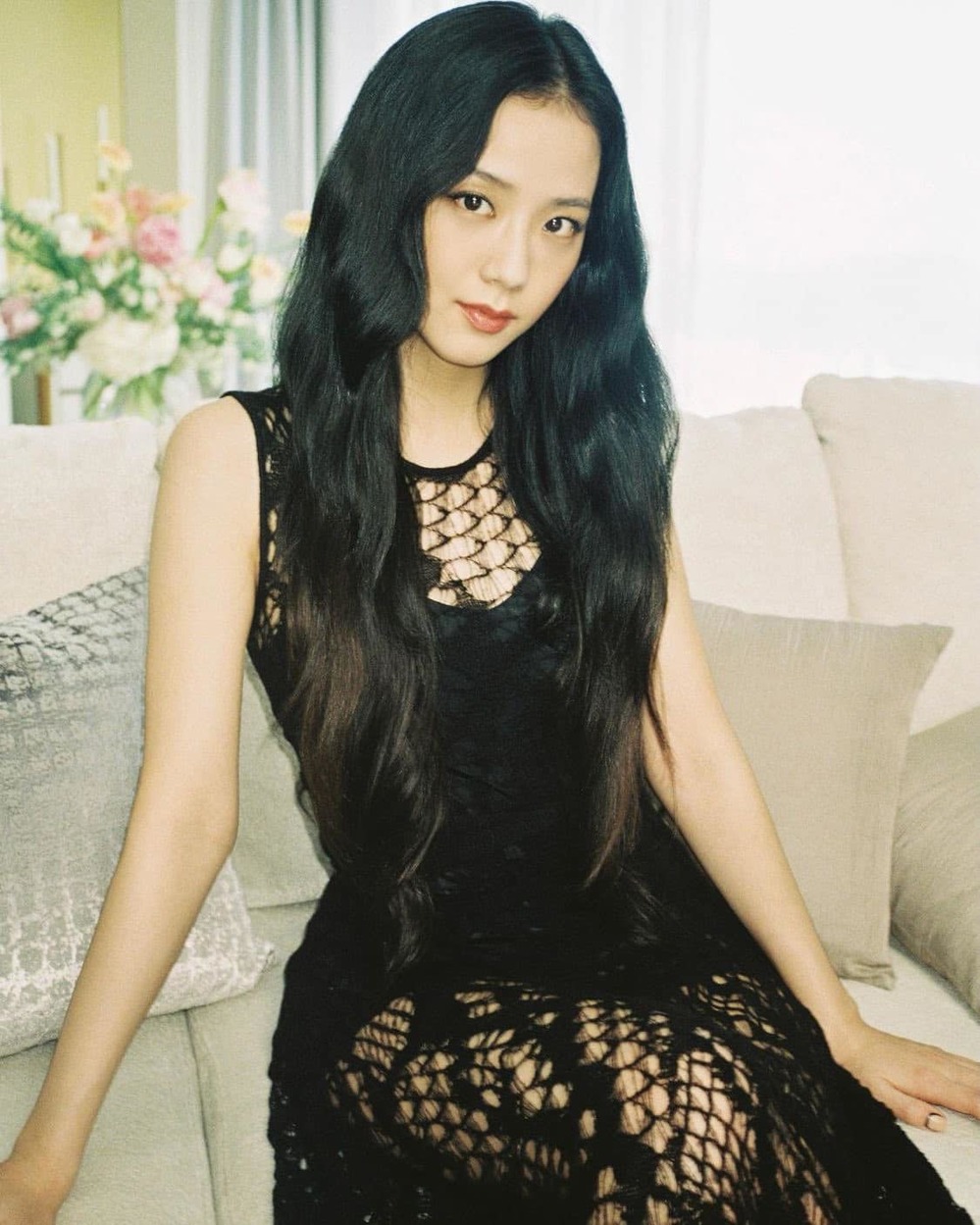  Nhan sắc của Jisoo được ví như "Hoa hậu Hàn Quốc". (Ảnh: Instagram @sooyaaa__)