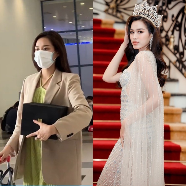  
Hoa hậu Việt Nam 2020 nổi tiếng với những khoảnh khắc sáng đi học chiều dự sự kiện. (Ảnh: Chụp màn hình TikTok doha_20.07 + FB Đỗ Thị Hà)