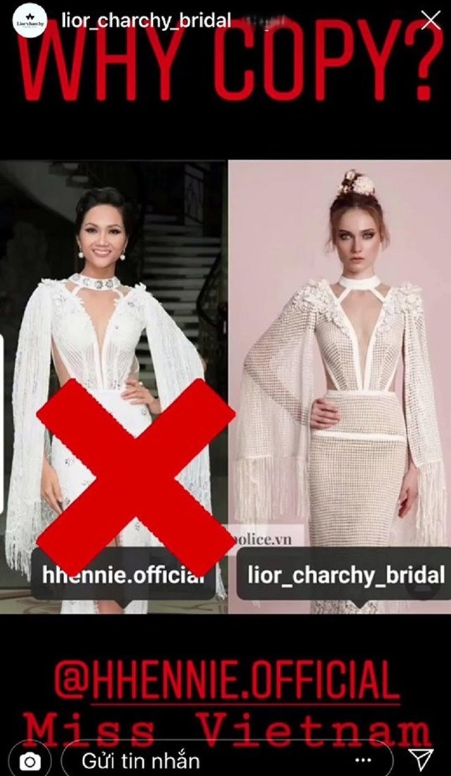 Bài đăng của NTK nước ngoài tố nàng hậu Việt 