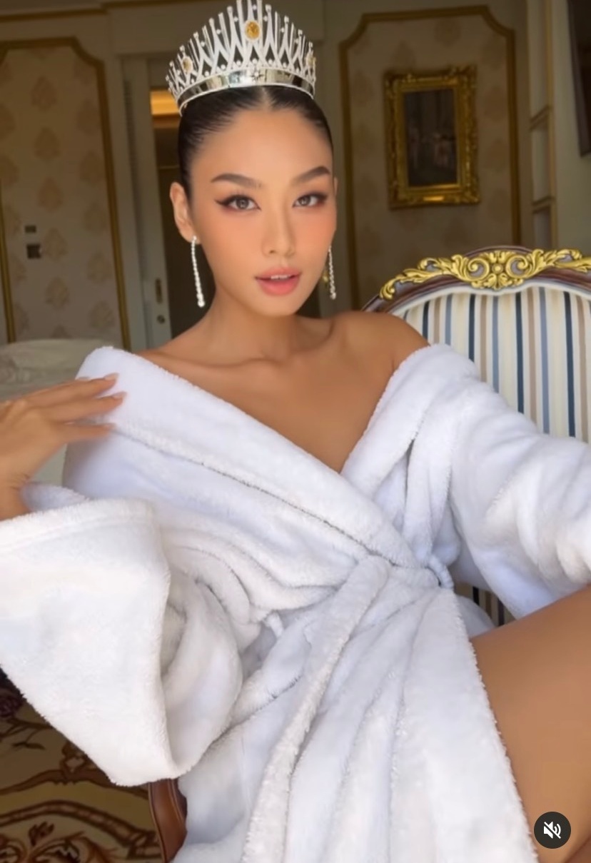    Cô được khen xứng đáng với ngôi vị Á hậu 1. (Ảnh: Instagram trieu_lee)