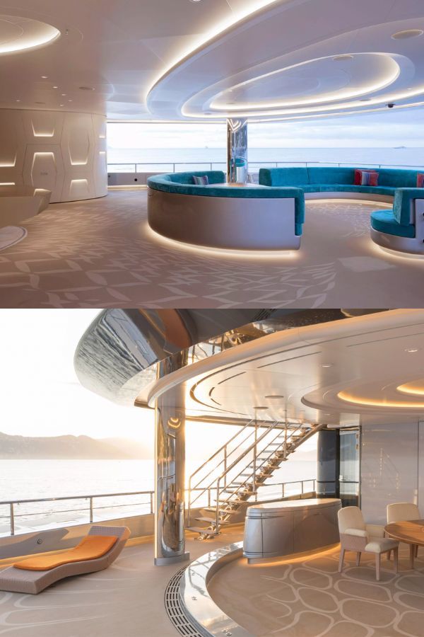  Siêu du thuyền được xây dựng là thiết kế chuẩn khách sạn 5 sao. (Ảnh: Boat International)