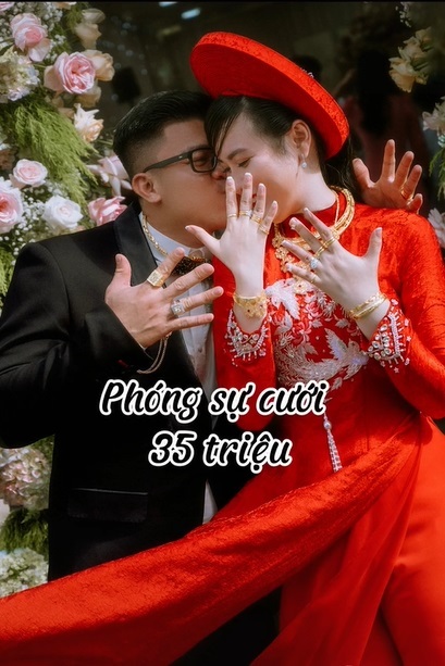  
Tất cả các mục đều được cô dâu, chú rể đầu tư vô cùng kỹ lưỡng. (Ảnh: TikTok V.C.V.T)