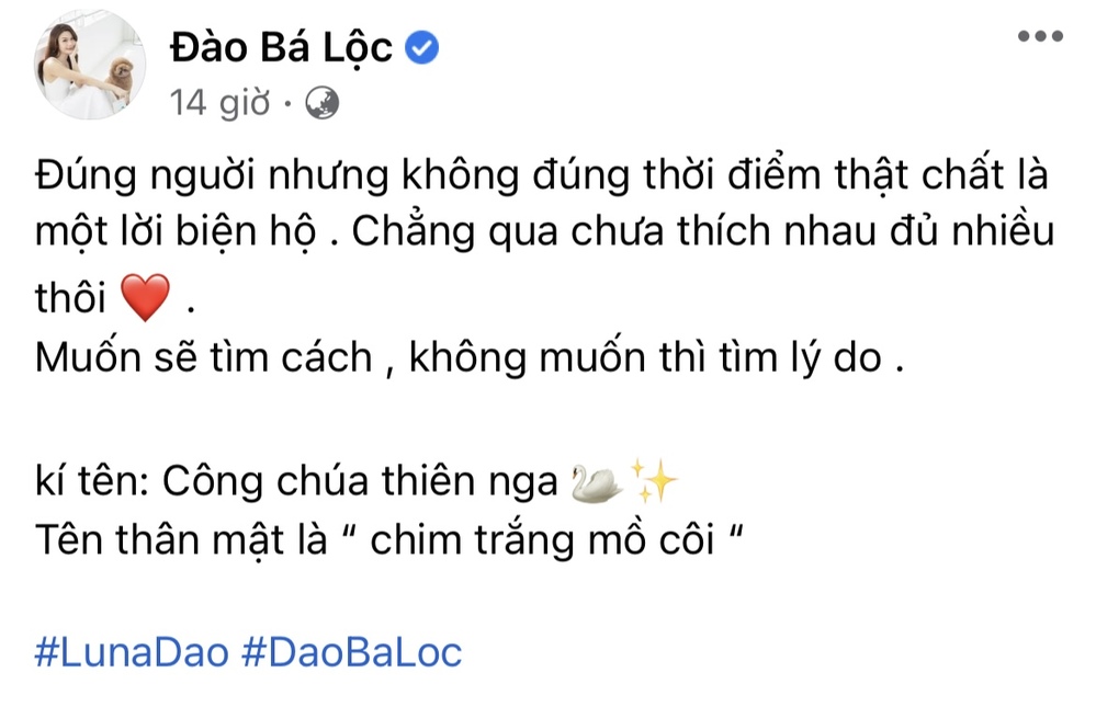 Sau Tan Vỡ Tinh Cảm Luna đao Tim Ra Chan Ly Về Ly Do Chia Tay