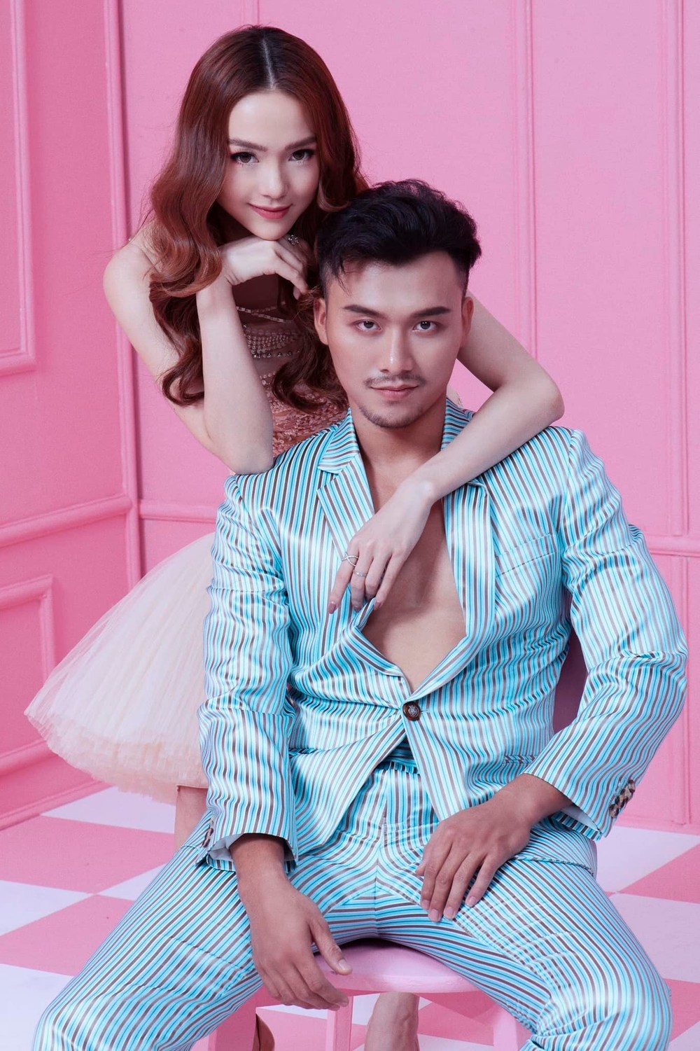 Anh từng là học trò của Minh Hằng tại The Face Vietnam 2018. (Ảnh: FB Xuan Phuc Nguyen)