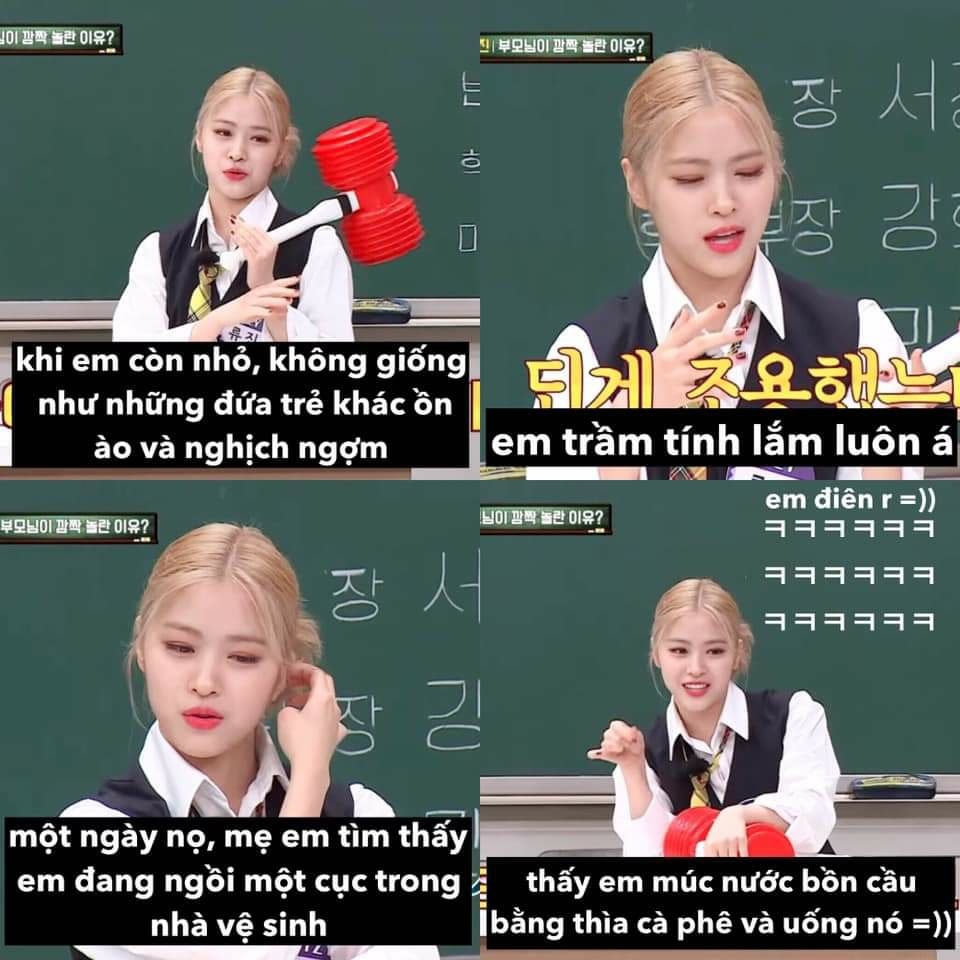 Ryujin tự hào kể về tuổi thơ "trầm tính" của mình. (Ảnh: Facebook K-Signal)