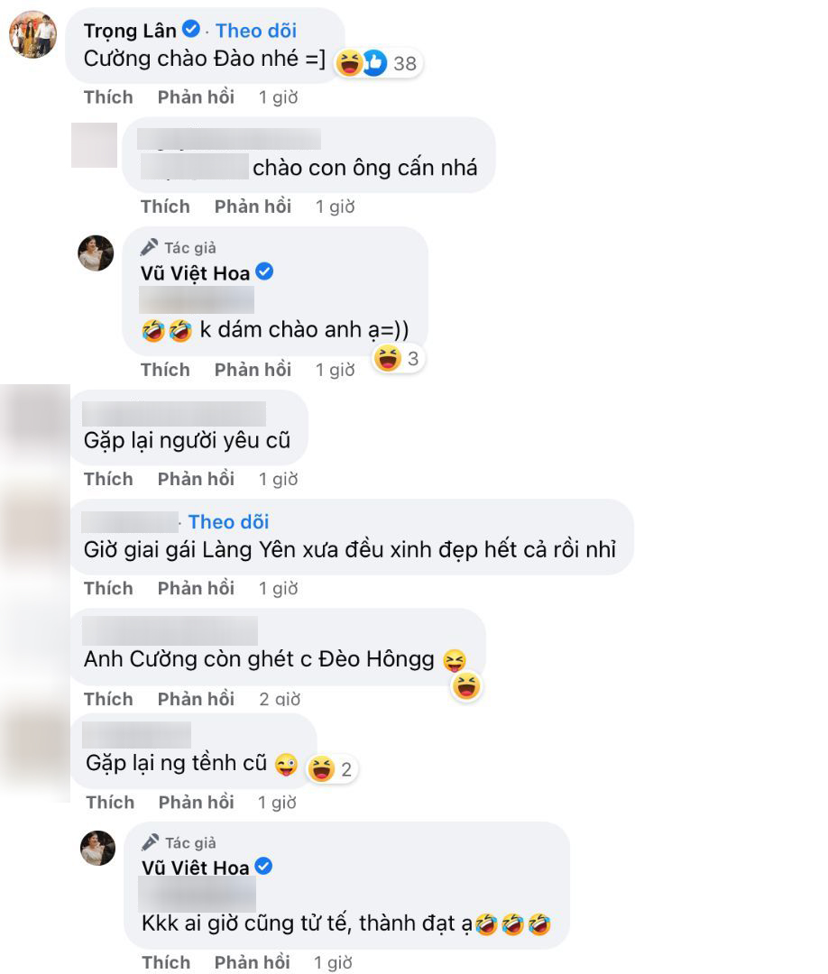 Khán giả hào hứng nhắc về cặp đôi màn ảnh từng bị khán giả "ghét cay ghét đắng" trong Cô Gái Nhà Người Ta. (Ảnh: FB Vũ Việt Hoa)