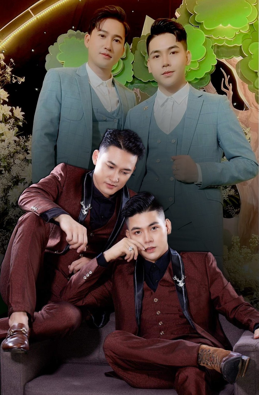 Cặp đôi hiện đang vướng vào tin đồn yêu đương đồng giới. (Ảnh: Facebook Đỗ Hà Trí Quang)
Cặp đôi hiện đang vướng vào tin đồn yêu đương đồng giới. (Ảnh: Facebook Đỗ Hà Trí Quang)
