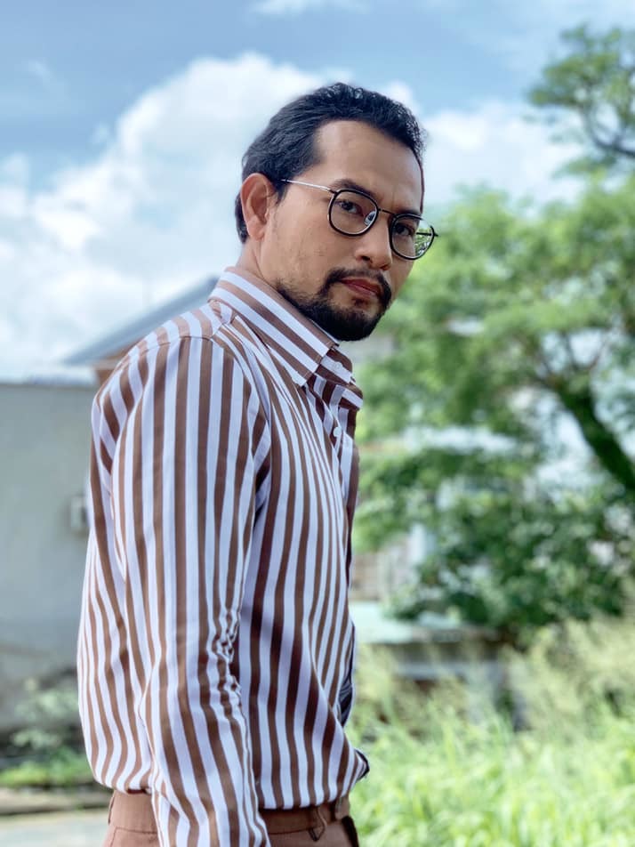    Phong cách ngoài đời của Huỳnh Đông hoàn toàn khác biệt với Thành của Duyên Kiếp. (Ảnh: FB Phạm Huỳnh Đông)