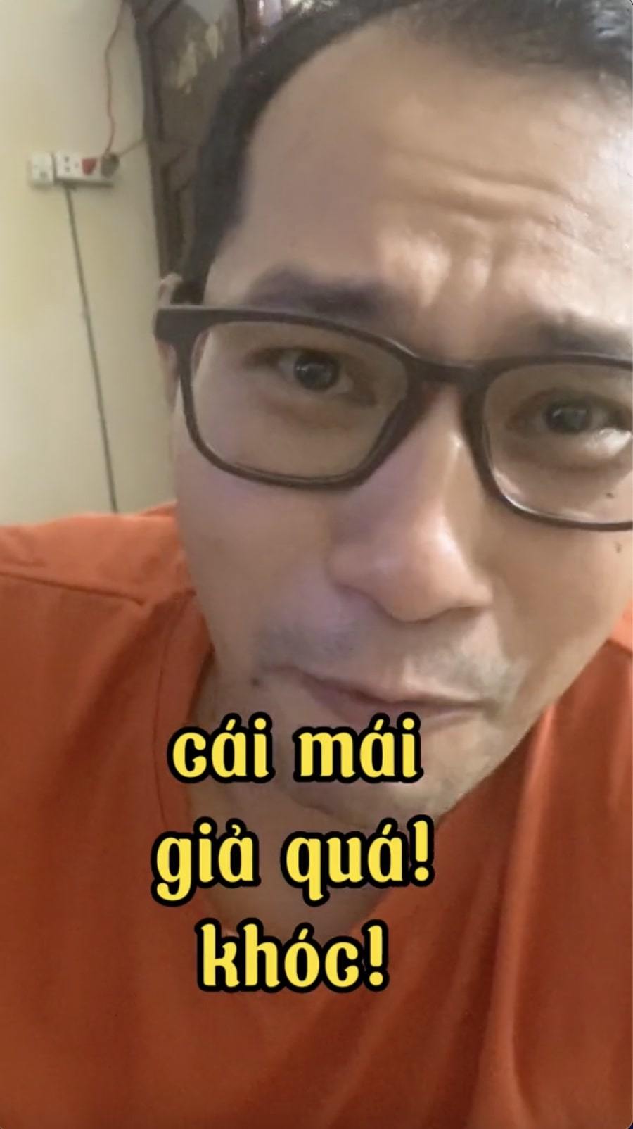    Lý do anh khóc khiến không chỉ vợ mà người xem cũng thích thú vì bất ngờ. (Ảnh: Chụp màn hình TikTok @nguyenaichau)