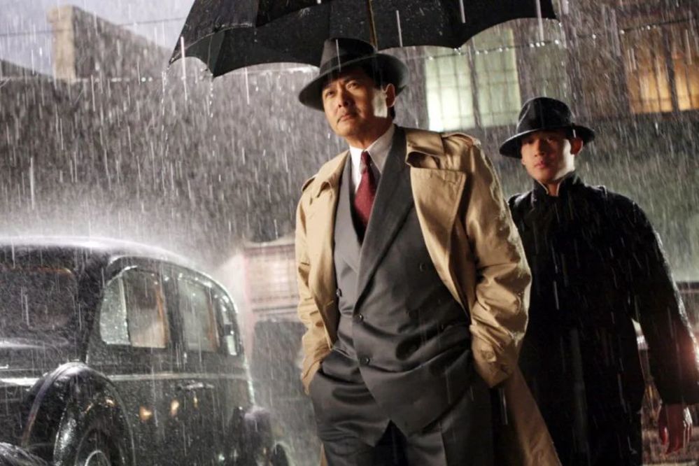    Hứa Văn Cường trong Bến Thượng Hải là vai diễn kinh điển, tạo nên tên tuổi của Châu Nhuận Phát. (Ảnh: Baidu)