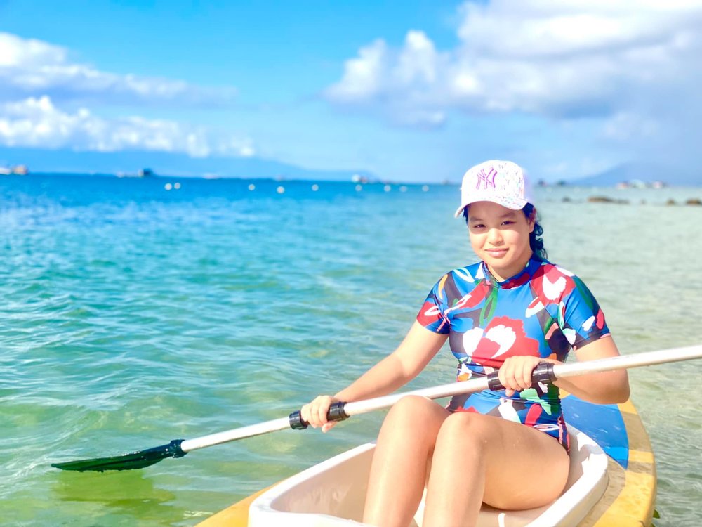    Cô bé khá đơn giản, gần gũi. (Ảnh: Facebook Bui Thuy Hanh) - Tin sao Viet - Tin tuc sao Viet - Scandal sao Viet - Tin tuc cua Sao - Tin cua Sao