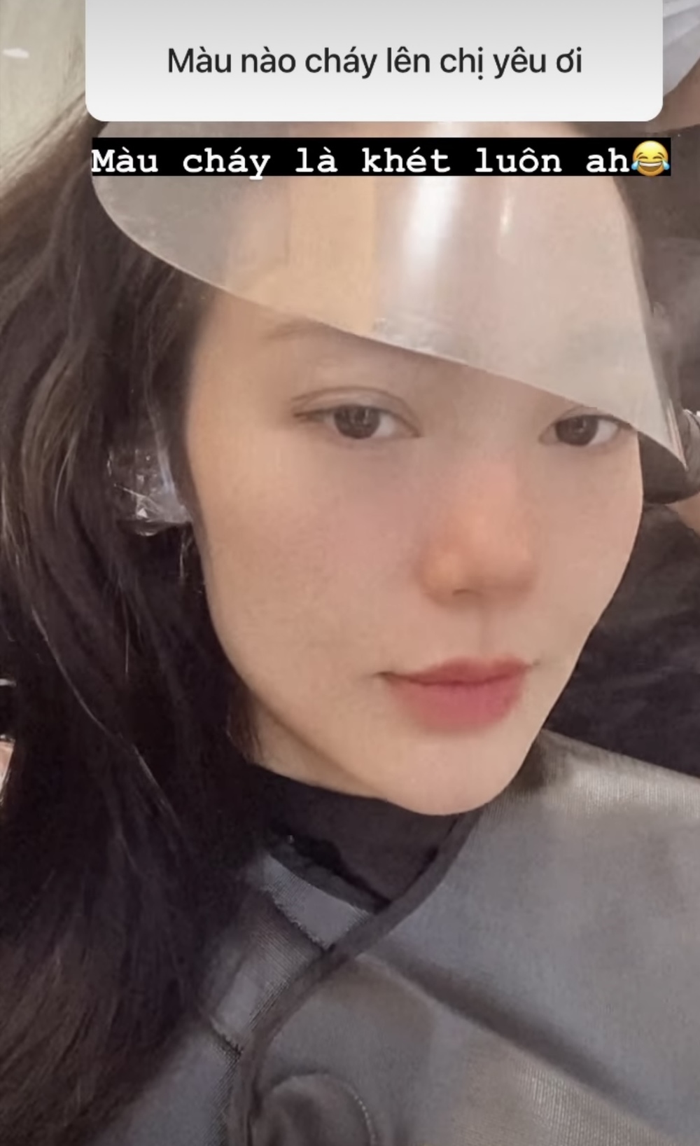    Cô đăng đàn muốn hỏi màu tóc nào phù hợp? (Ảnh: FB Hằng Lê) - Tin sao Viet - Tin tuc sao Viet - Scandal sao Viet - Tin tuc cua Sao - Tin cua Sao