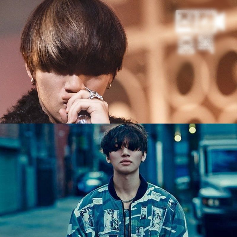    Tóc mái che mắt trở thành tạo hình "huyền thoại" của Daesung. (Ảnh: Pinterest)