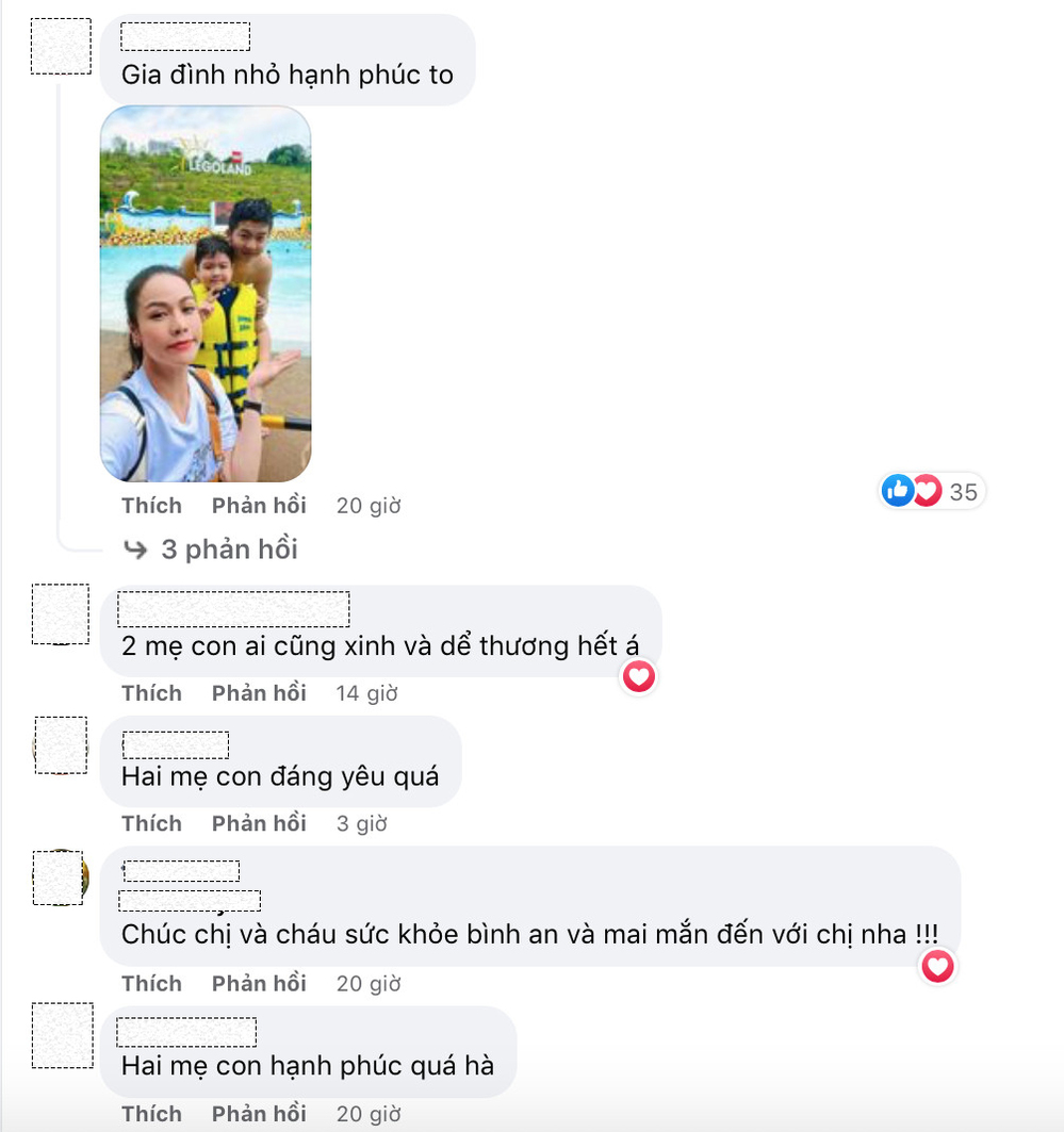  
Người hâm mộ gửi lời ngợi khen đến vẻ đáng yêu và hạnh phúc của hai mẹ con Nhật Kim Anh. (Ảnh: FB Nhật Kim Anh) - Tin sao Viet - Tin tuc sao Viet - Scandal sao Viet - Tin tuc cua Sao - Tin cua Sao