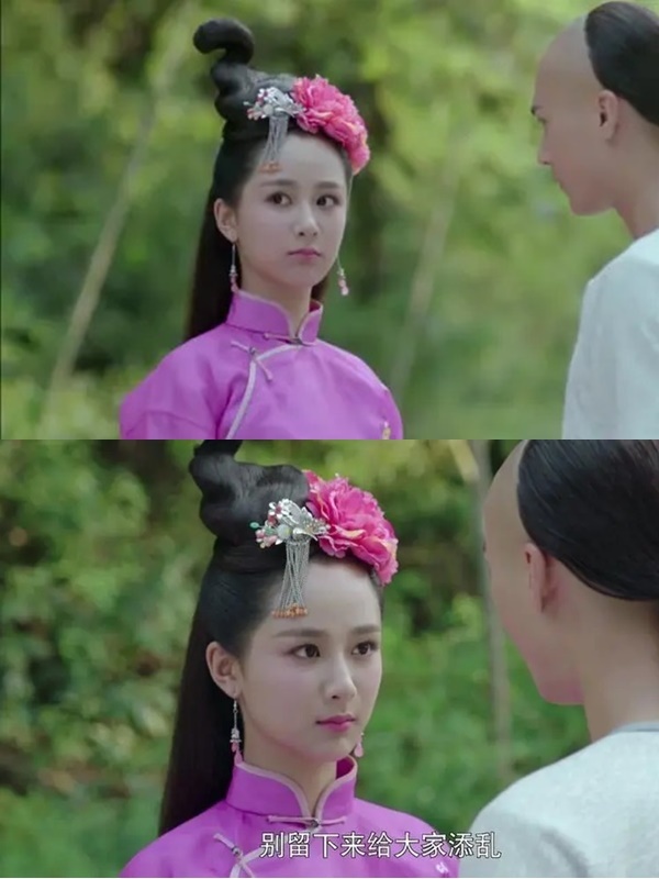    Nét đáng yêu, bướng bỉnh của nàng công chúa được Dương Tử thể hiện rất tốt. (Ảnh: Weibo)