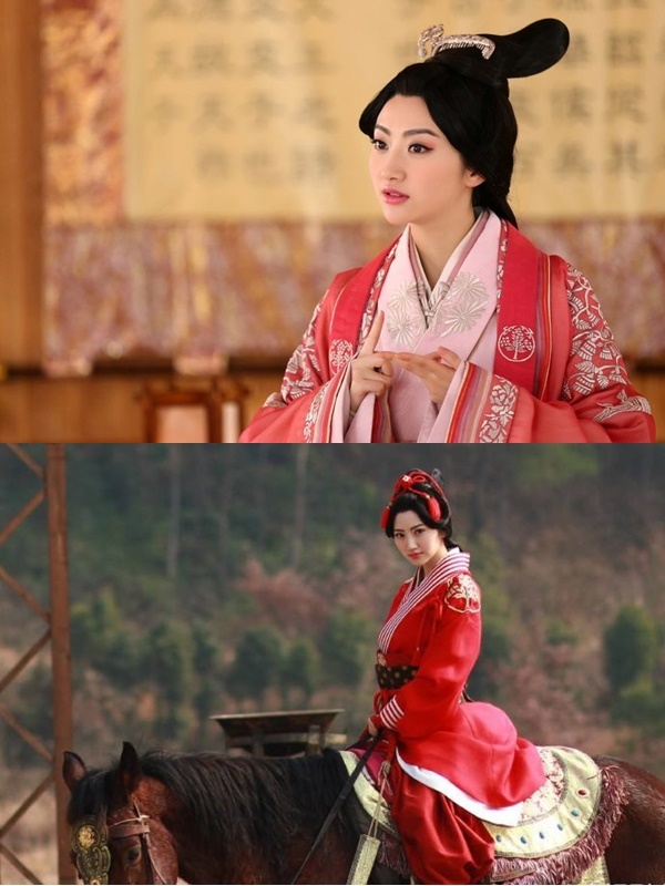    Vu Chính một lần nữa áp dụng kiểu tóc kỳ lạ cho Cảnh Điềm. (Ảnh: Weibo)