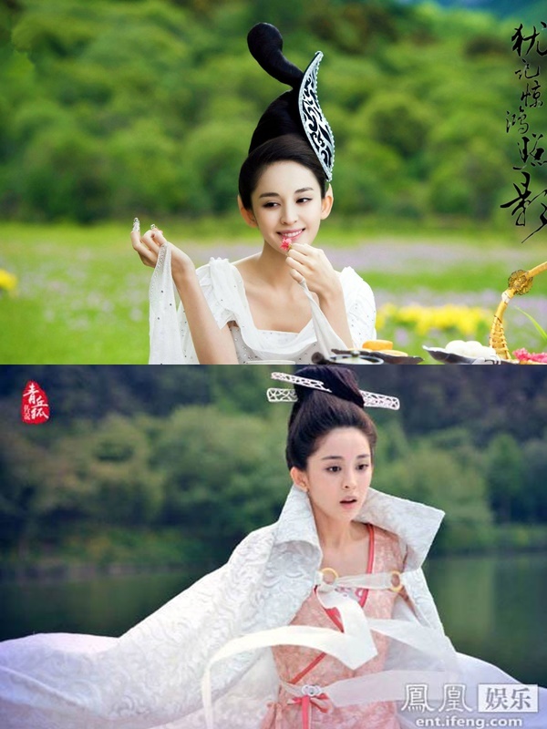    Nàng hồ ly 9 đuôi tinh nghịch, đáng yêu. (Ảnh: Ifeng)