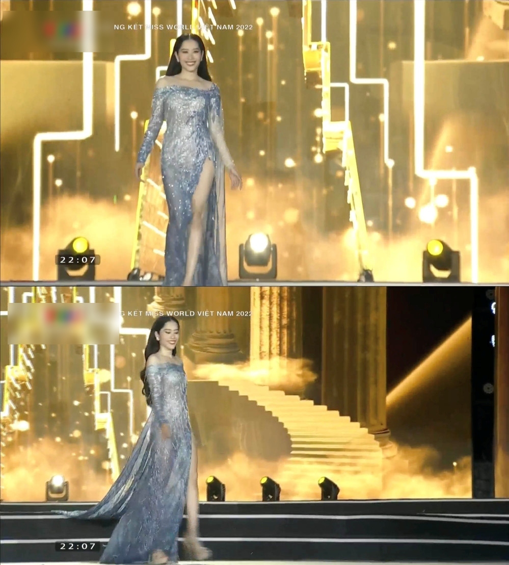    Nam Em dừng chân ở top 10 Miss World Vietnam 2022. (Ảnh: Facebook Nguyễn Lệ Nam Em)