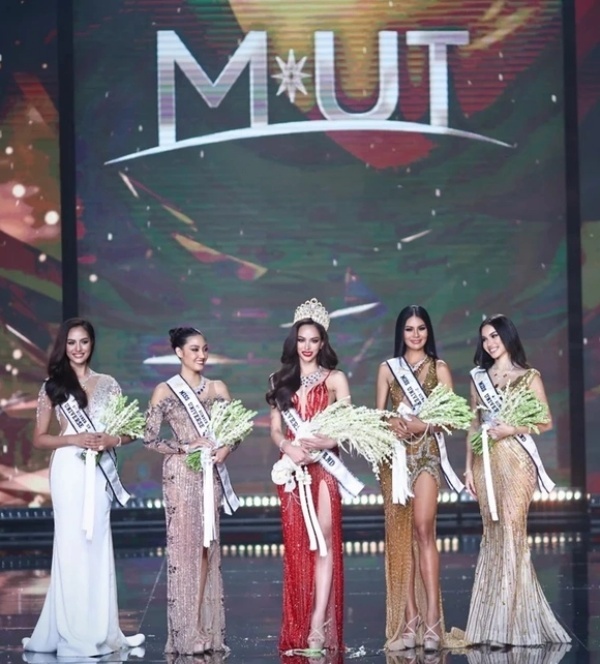 
Top 5 Hoa hậu Hoàn vũ Thái Lan 2022. (Ảnh: MUT 2022)