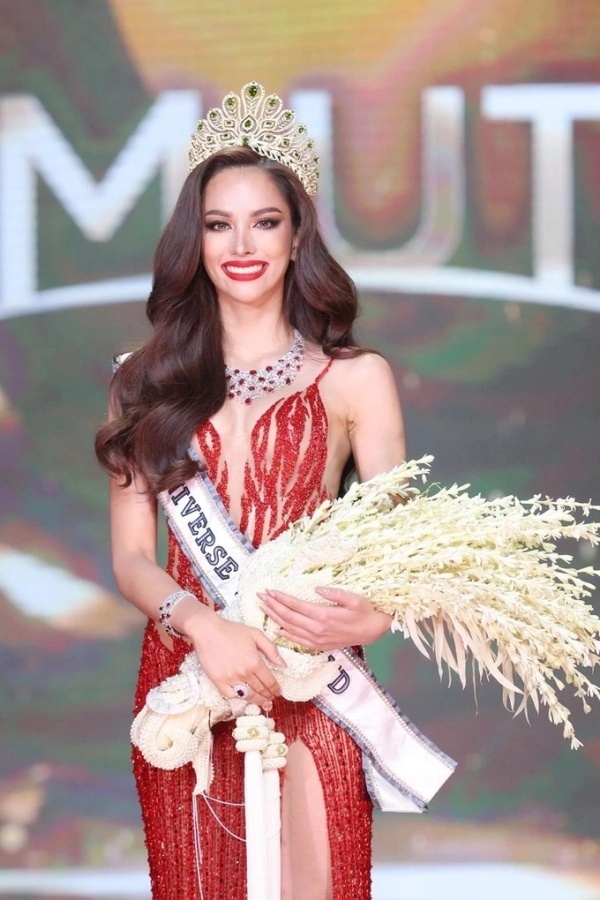  
Người đẹp Anna Sueangam-iam - Tân Hoa hậu Hoàn vũ Thái Lan. (Ảnh: MUT 2022)