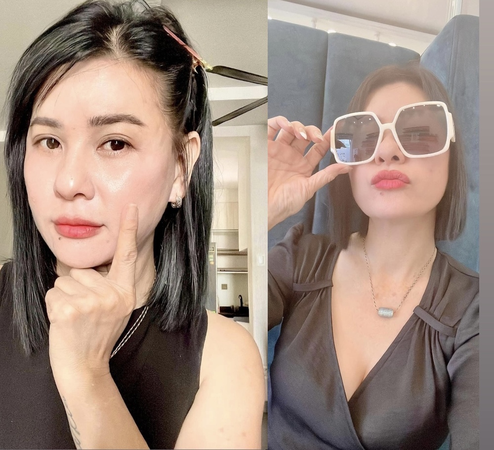  
Nữ diễn viên khoe làn da căng mịn trước ống kính.  - Tin sao Viet - Tin tuc sao Viet - Scandal sao Viet - Tin tuc cua Sao - Tin cua Sao