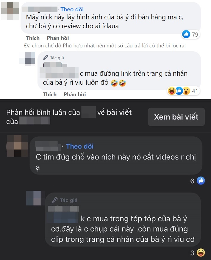 Gái xinh tố Võ Hà Linh review chỗ bán hàng fake