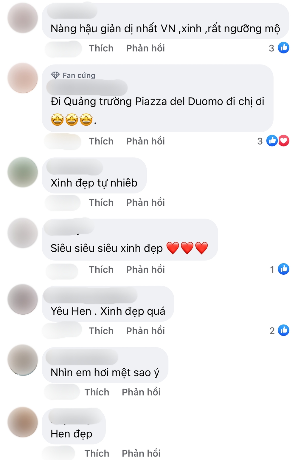  
Khán giả dành nhiều lời khen cho nhan sắc của H'Hen Niê. (Ảnh: Chụp màn hình Facebook H'Hen Niê)