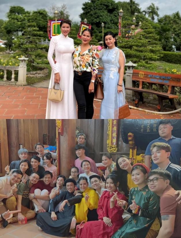  
Các nghệ sĩ Việt tổ chức giỗ Tổ nghề sân khấu vào ngày 12/8 âm lịch hàng năm. (Ảnh: Facebook Trang Trần)