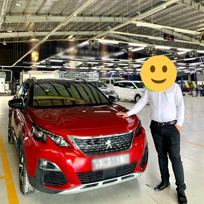 
Chiếc xe được V.A thuê rồi mang đi lừa bán cho nạn nhân ở Ninh Bình. (Ảnh: FB Nhã Lê Analee)