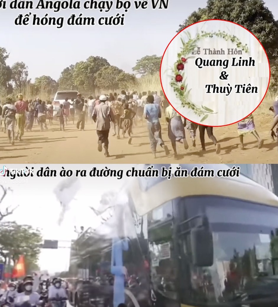  Các fan tận dụng mọi hình ảnh, video của cặp đôi để làm clip cưới. (Ảnh: TikTok Yunlu8894)