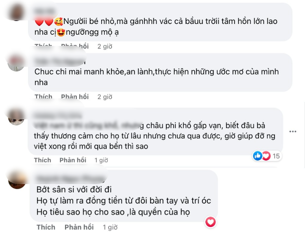  
Một số ý kiến vẫn lên tiếng bênh vực nữ YouTuber. (Ảnh: Y.N)