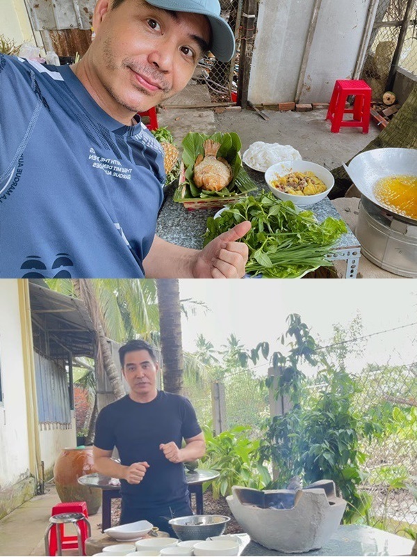  
Anh thường xuyên quay các vlog nấu ăn và đăng trên kênh của mình. (Ảnh: Youtube Trung Dũng)  - Tin sao Viet - Tin tuc sao Viet - Scandal sao Viet - Tin tuc cua Sao - Tin cua Sao