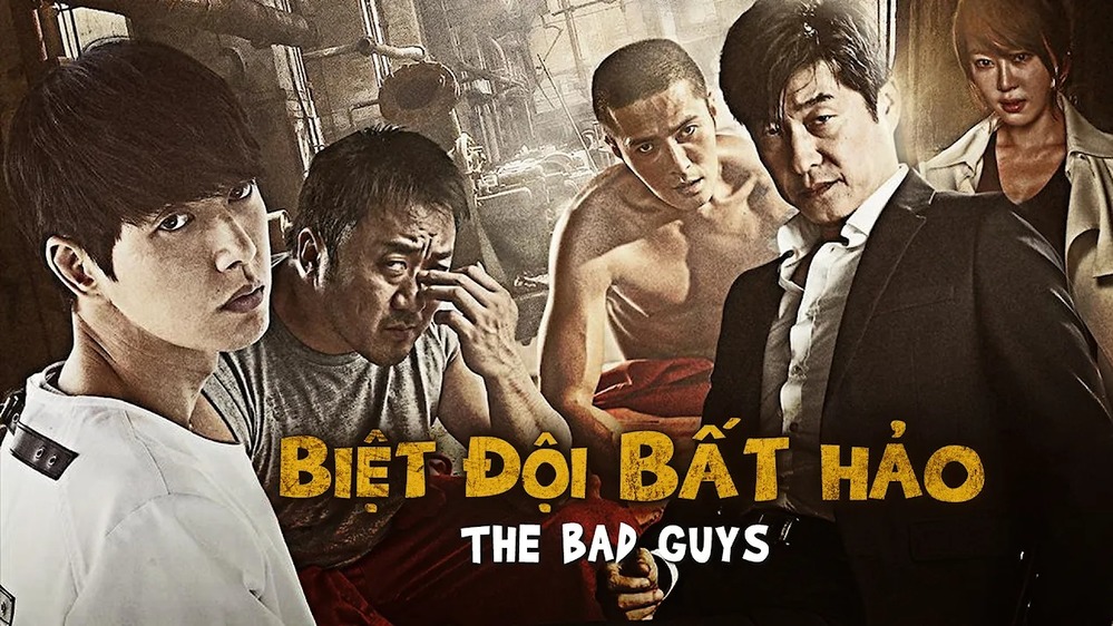  
Poster phim The Bad Guys của Hàn, (Ảnh: VieON) 