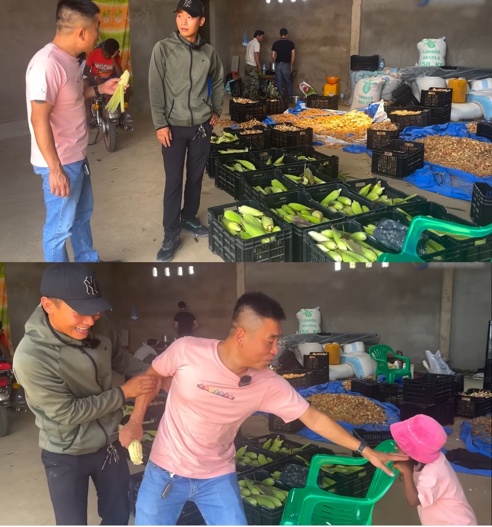  Màn báo giá "lươn lẹo" của Quang Linh khiến anh Nguyễn Tiến muốn bỏ về. (Ảnh: Chụp màn hình YouTube Nguyễn Tiến)