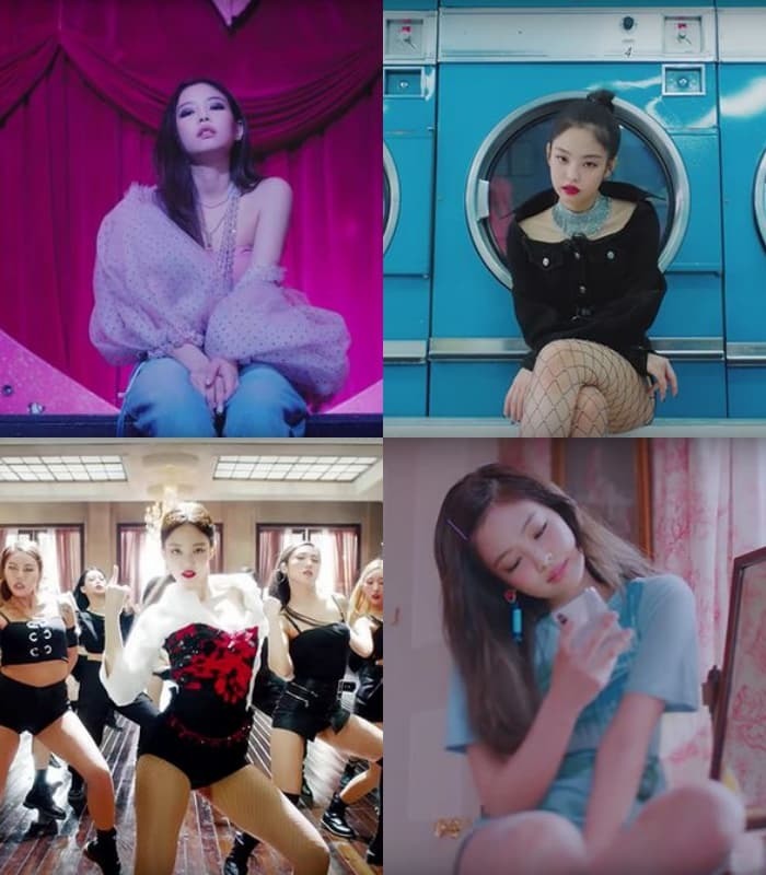  
Jennie thay 22 bộ trang phục trong MV SOLO. (Ảnh: Chụp màn hình YouTube BLACKPINK)