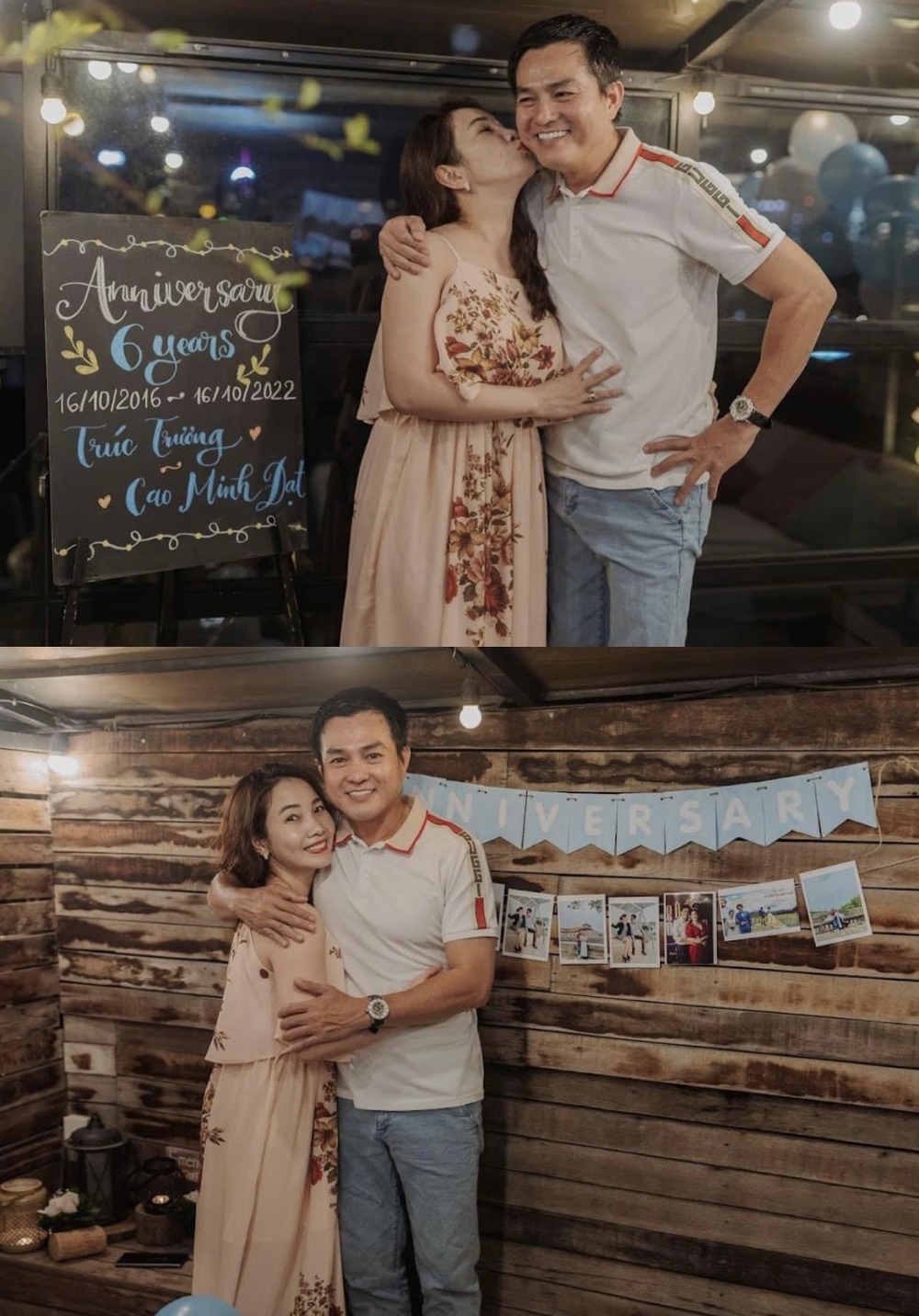  
Cặp đôi kỷ niệm ngày cưới và nhận được nhiều lời chúc. - Tin sao Viet - Tin tuc sao Viet - Scandal sao Viet - Tin tuc cua Sao - Tin cua Sao