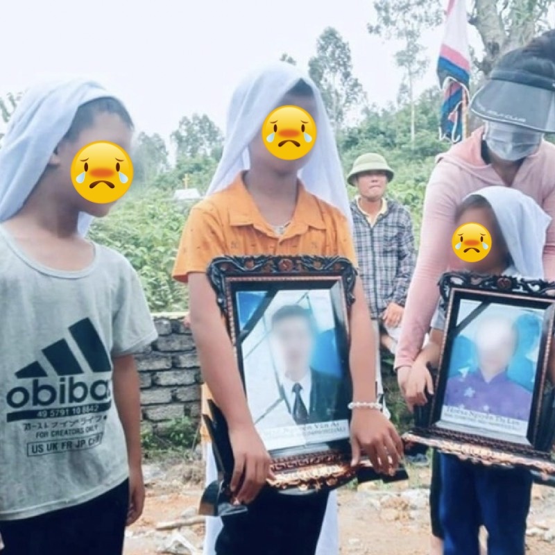  3 bé nhỏ đã được mạnh thường quân trên khắp cả nước ủng hộ hơn 1 tỷ đồng. (Ảnh: Tổ Quốc)