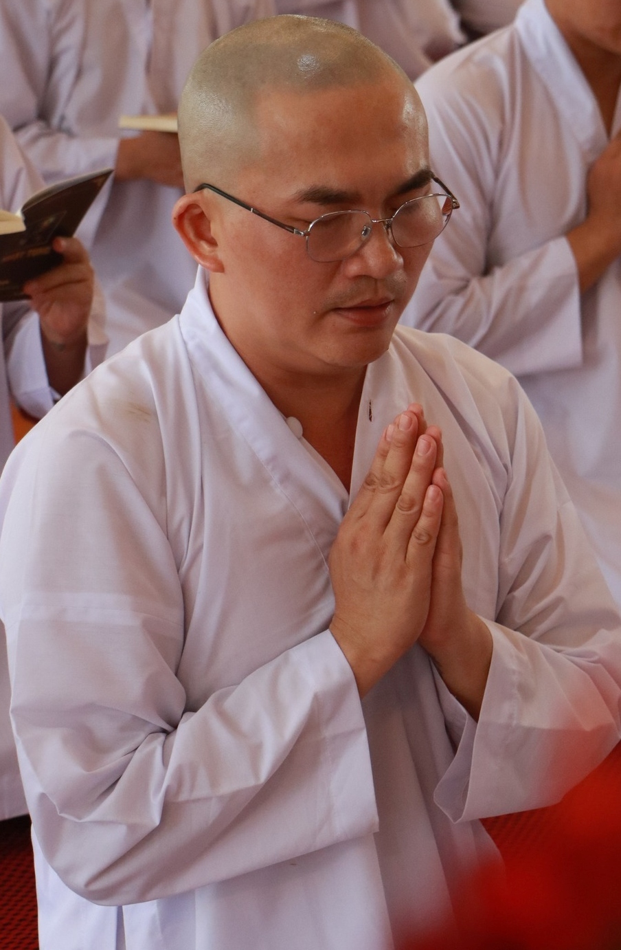  
Hành động hướng thiện của Đại Nghĩa nhận được nhiều lời khen ngợi. (Ảnh: Facebook Chùa Huyền Không)