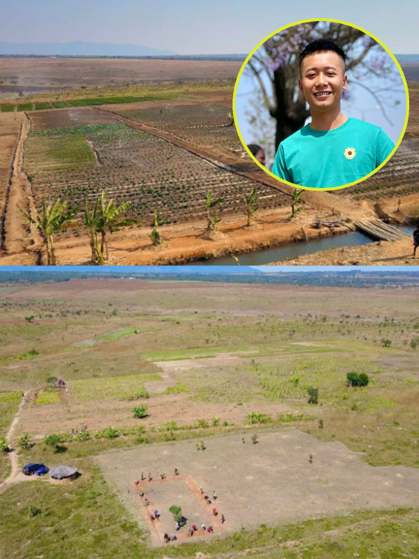  Trang trại của Quang Linh mang lại nhiều giá trị thiết thực cho cuộc sống của bà con Angola. (Ảnh: FB Quang Linh Vlog)