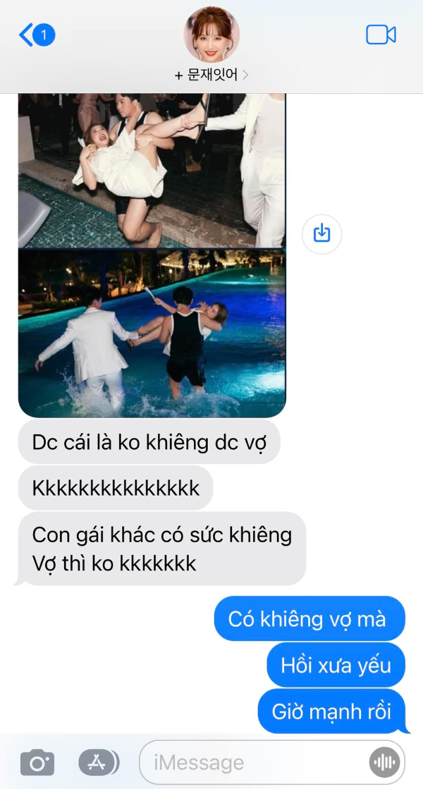  
Đoạn tin nhắn giữa Hari Won và ông xã khiến dư luận xôn xao. (Ảnh: FB Trấn Thành) - Tin sao Viet - Tin tuc sao Viet - Scandal sao Viet - Tin tuc cua Sao - Tin cua Sao