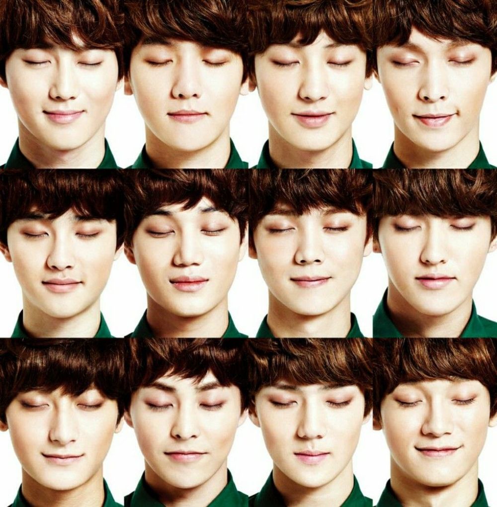    Khoảnh khắc gây "lú" cực mạnh của EXO. (Ảnh: Pinterest)