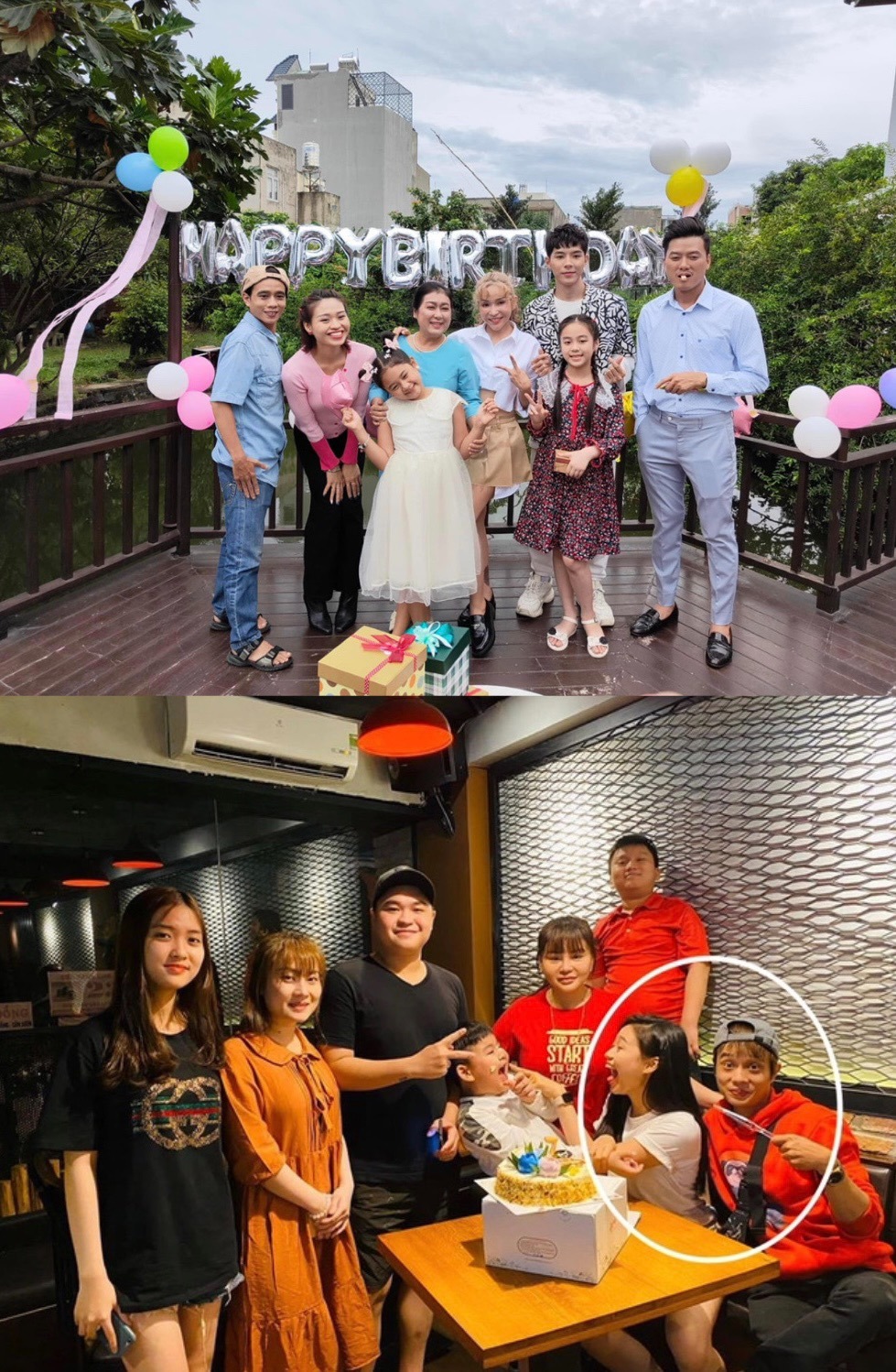  
Tuấn Dũng luôn xuất hiện trong tiệc gia đình nhà Lê Lộc. (Ảnh: FB Lê Giang) - Tin sao Viet - Tin tuc sao Viet - Scandal sao Viet - Tin tuc cua Sao - Tin cua Sao