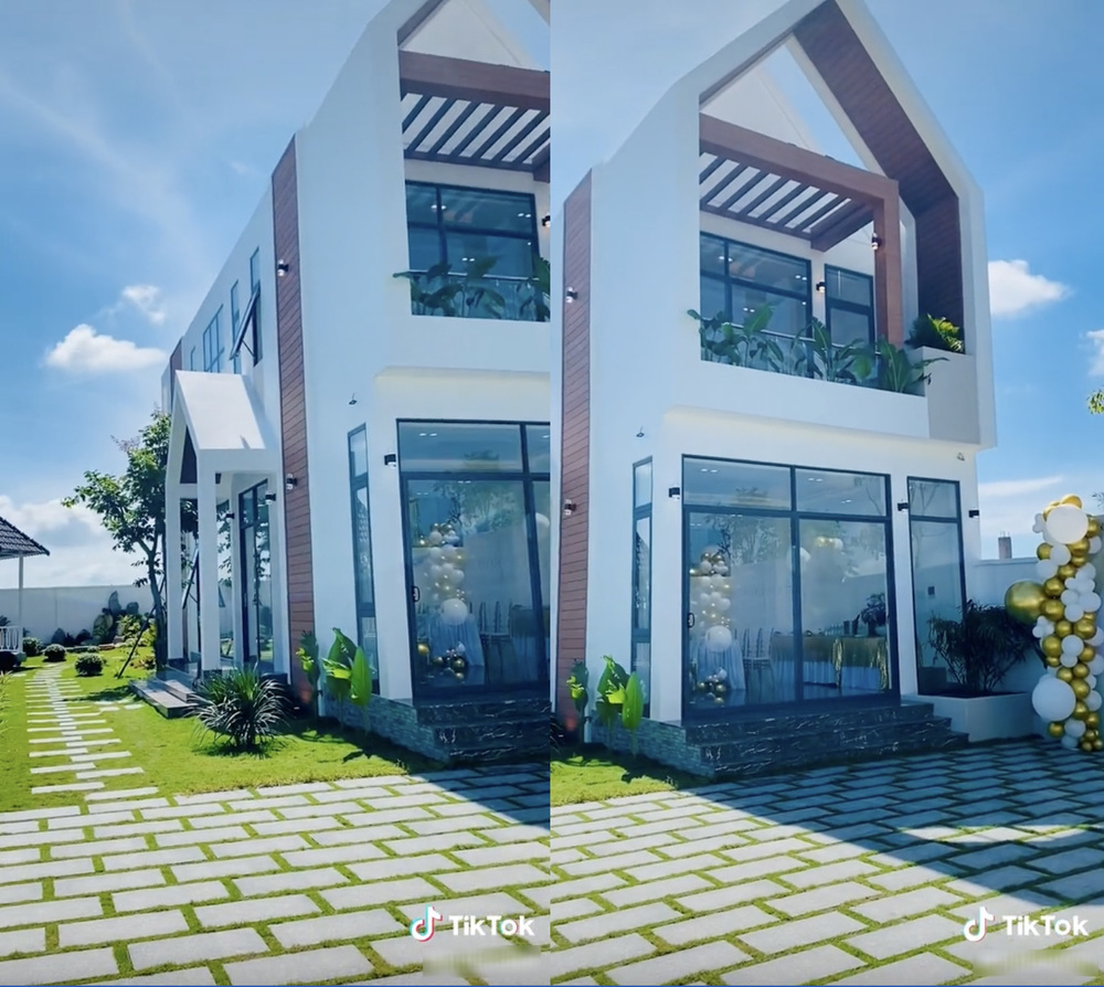  
Biệt thự hơn 10 tỷ của gia đình Lê Giang. (Ảnh: TikTok tuanngoc868912) - Tin sao Viet - Tin tuc sao Viet - Scandal sao Viet - Tin tuc cua Sao - Tin cua Sao