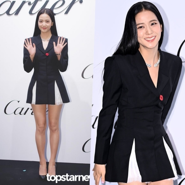    Jisoo xuất hiện xinh đẹp tại sự kiện của Cartier tại Hàn. (Ảnh: topstarnews)