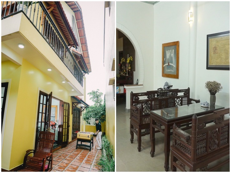  
Biệt thự khang trang cũng không thể tránh khỏi tình trạng ngập nước. (Ảnh: FB Long Nhật) - Tin sao Viet - Tin tuc sao Viet - Scandal sao Viet - Tin tuc cua Sao - Tin cua Sao