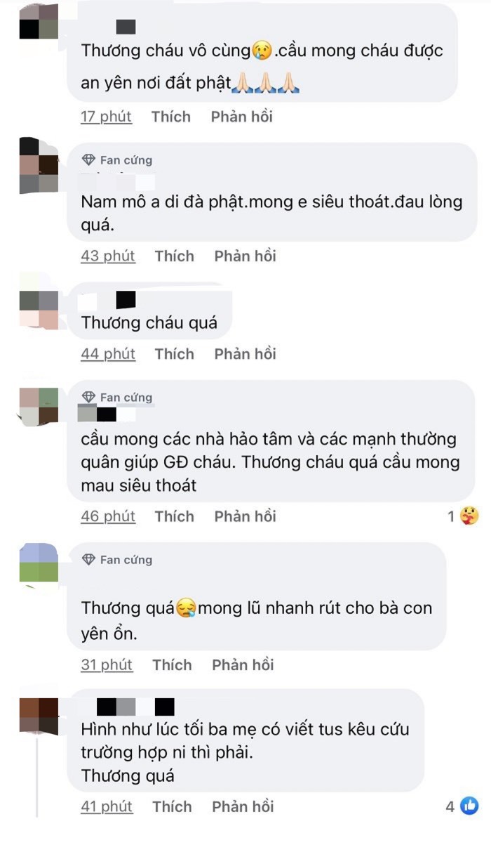  
Sự ra đi của nữ sinh khiến nhiều người xót xa. (Ảnh chụp màn hình FB N.A)