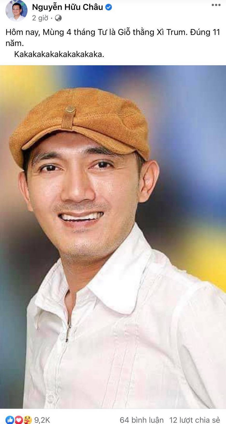  Hàng năm anh vẫn được mọi người nhớ đến. (Ảnh: FB Nguyễn Hữu Châu)