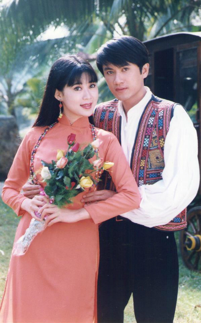  
Anh từng là bạn diễn ăn ý trên màn ảnh với Diễm Hương. (Ảnh: FB Thái San) - Tin sao Viet - Tin tuc sao Viet - Scandal sao Viet - Tin tuc cua Sao - Tin cua Sao