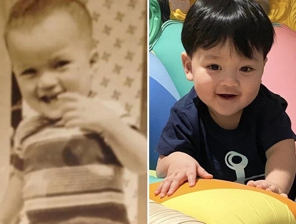 
Lúc nhỏ, con trai có gương mặt giống hệt nam ca sĩ. (Ảnh: Eva)  - Tin sao Viet - Tin tuc sao Viet - Scandal sao Viet - Tin tuc cua Sao - Tin cua Sao