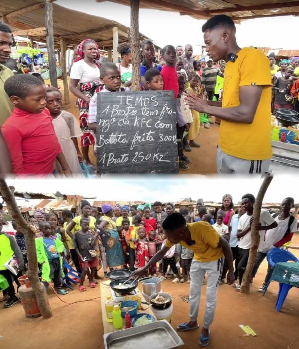 Lần đầu ăn thử món có gia vị Việt, bà con châu Phi tấm tắc khen ngon